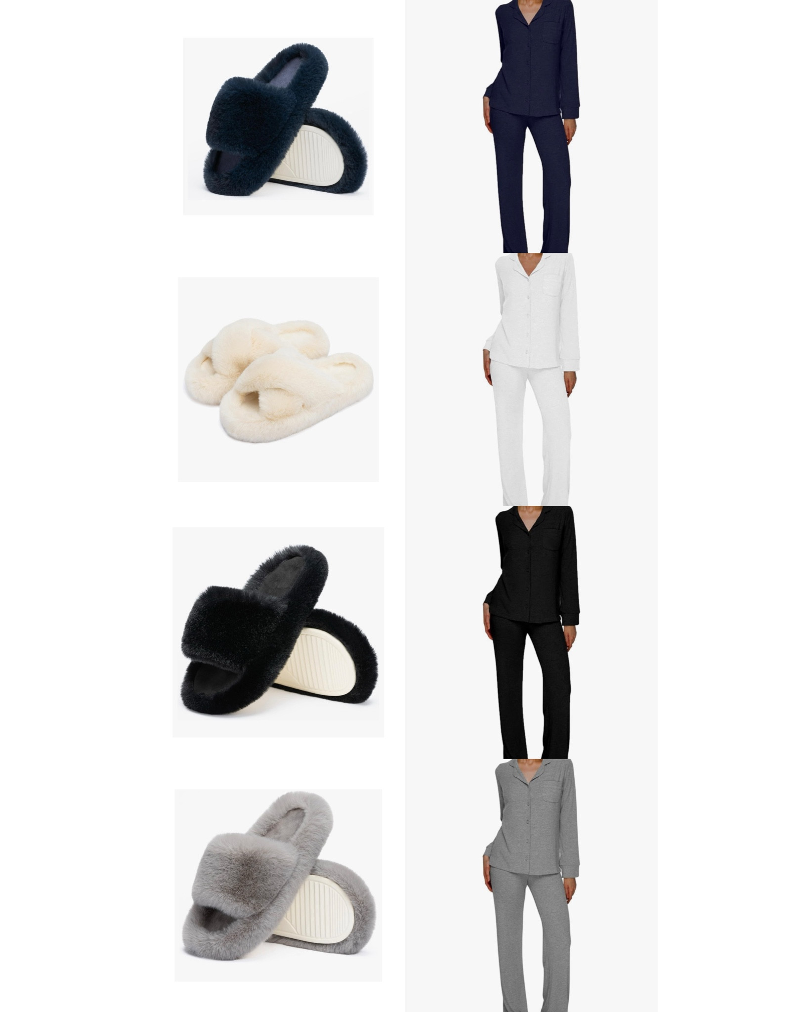 “These pajamas are giving serious SKIMS vibes, but at a fraction of the price! Soft, stretchy, and super comfy—perfect for lounging or sleeping in style. 🍂 I paired each color with cozy slippers to match for that head-to-toe cozy look. You’re going to love these for fall and winter nights! Linking them all on my @ltk for easy shopping. #AmazonFinds #ComfyVibes #LTKHome #LTKSeasonal #SkimsDupes”

#LTKGiftGuide