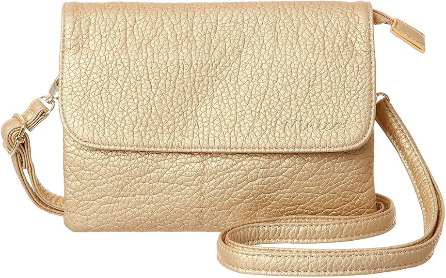 MINICAT INICAT Crossbody Purse Bulit in Wallet Small Crossbody Bags Pocketbooks for Women | Amazon (US)