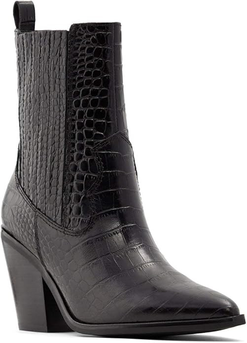 ALDO Women's Drerissa Block Heel Ankle Boot | Amazon (US)
