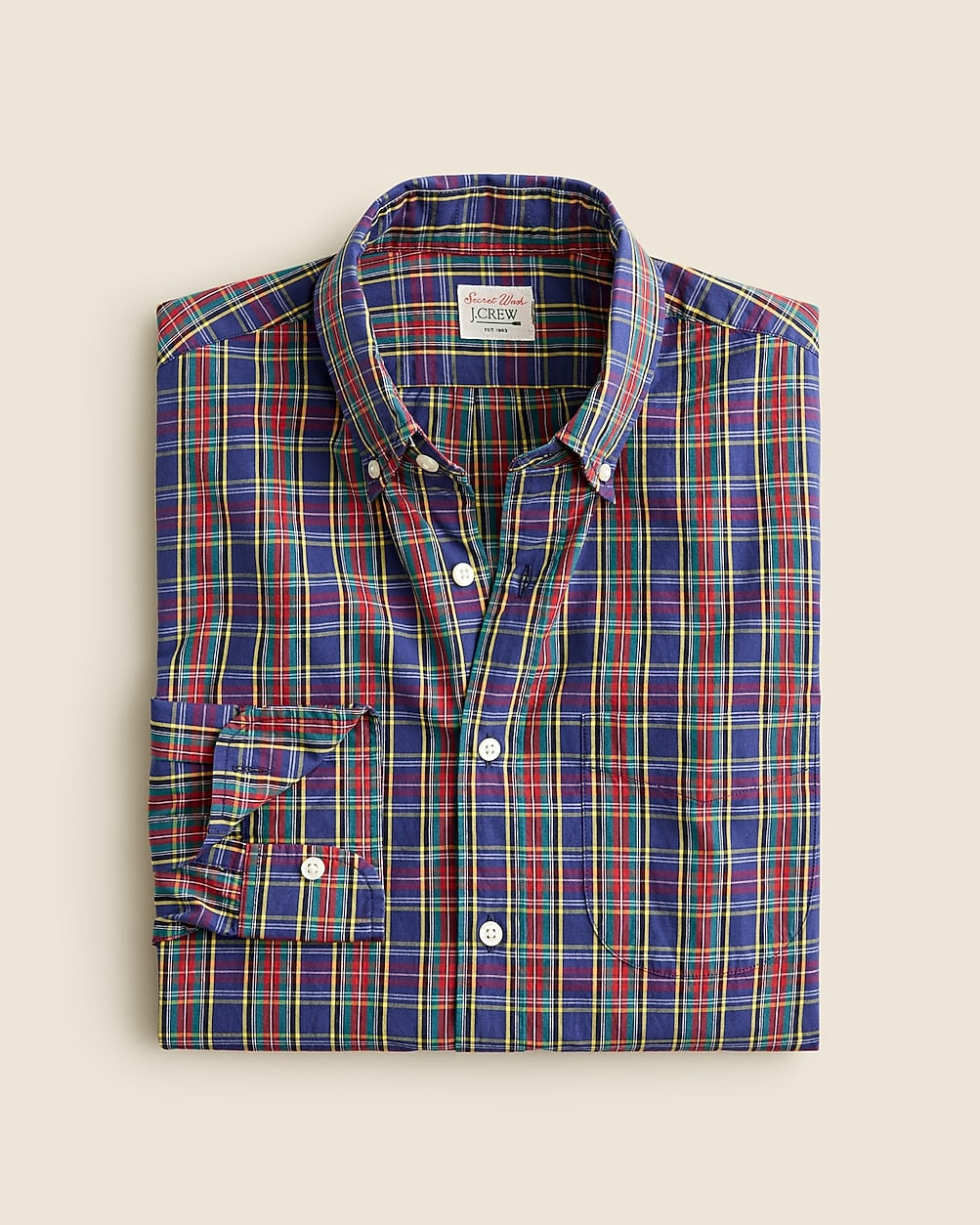 Secret Wash cotton poplin shirt | J. Crew US