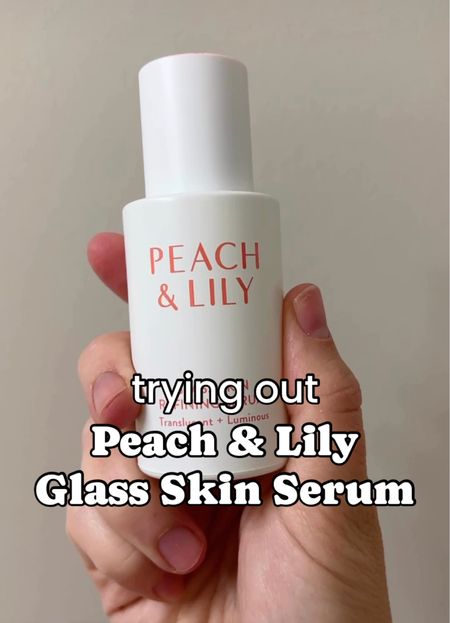 Loving the Peach and Lily Glass Skin Serum! I recently added it to my daily skincare routine and it's made my face so much brighter and smoother. 

#LTKGiftGuide #LTKFindsUnder50 #LTKBeauty