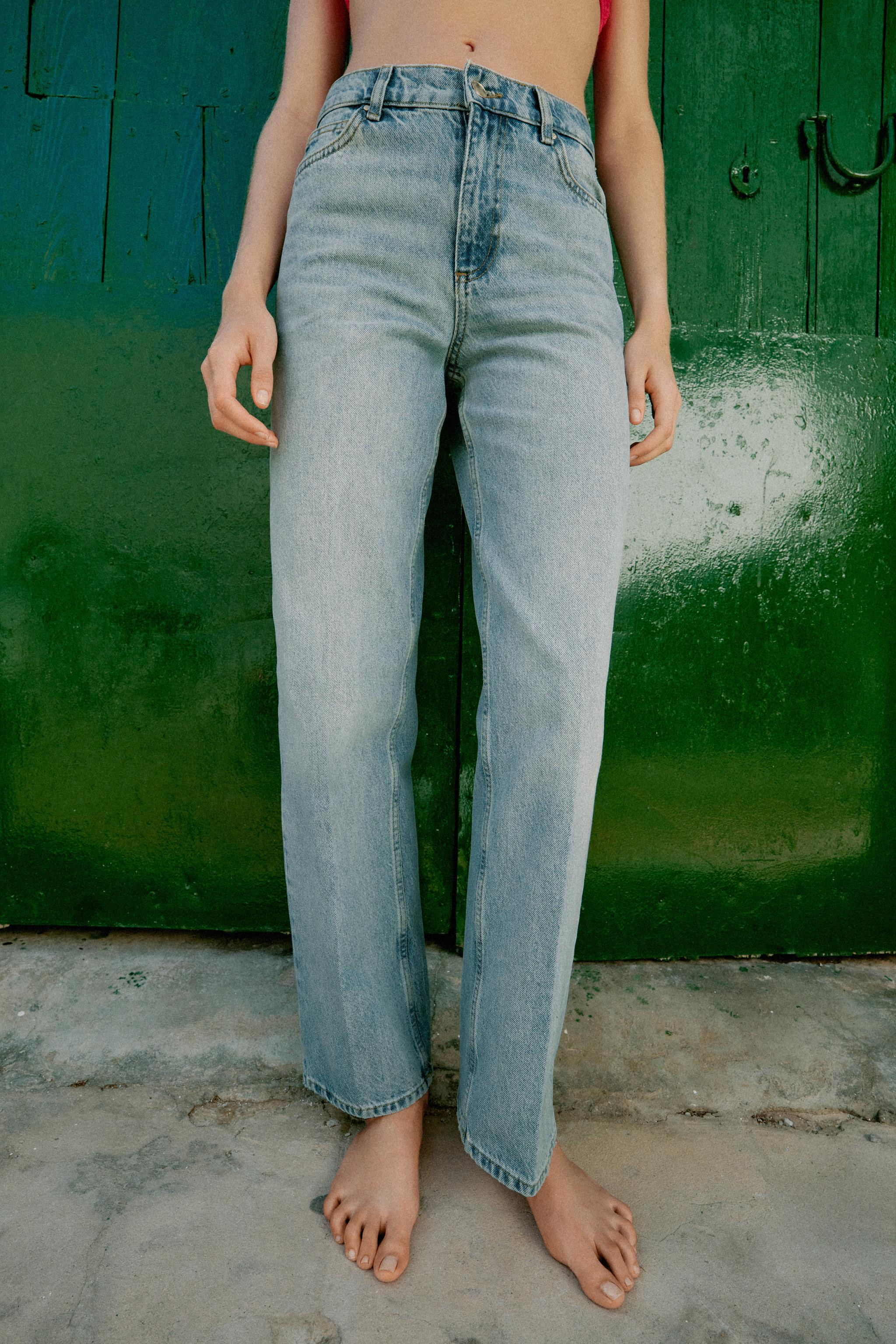 Z1975 HI-RISE STRAIGHT JEANS | Zara US