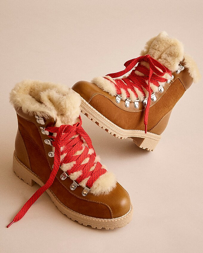 New Nordic boots in leather and nubuck | J. Crew US