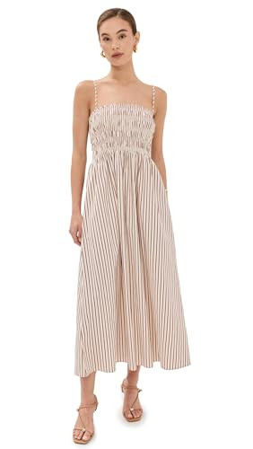 Pistola Denim Women's Bianca Dress, Tiramisu Stripe, S | Amazon (US)
