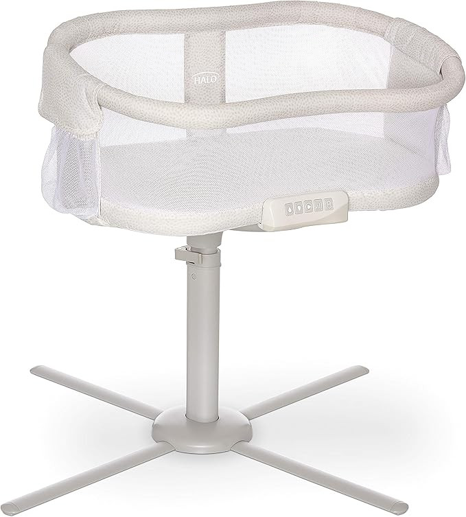 HALO BassiNest Swivel Sleeper, Baby Bassinet, Soothing Center with Nightlight, Vibration and Soun... | Amazon (US)