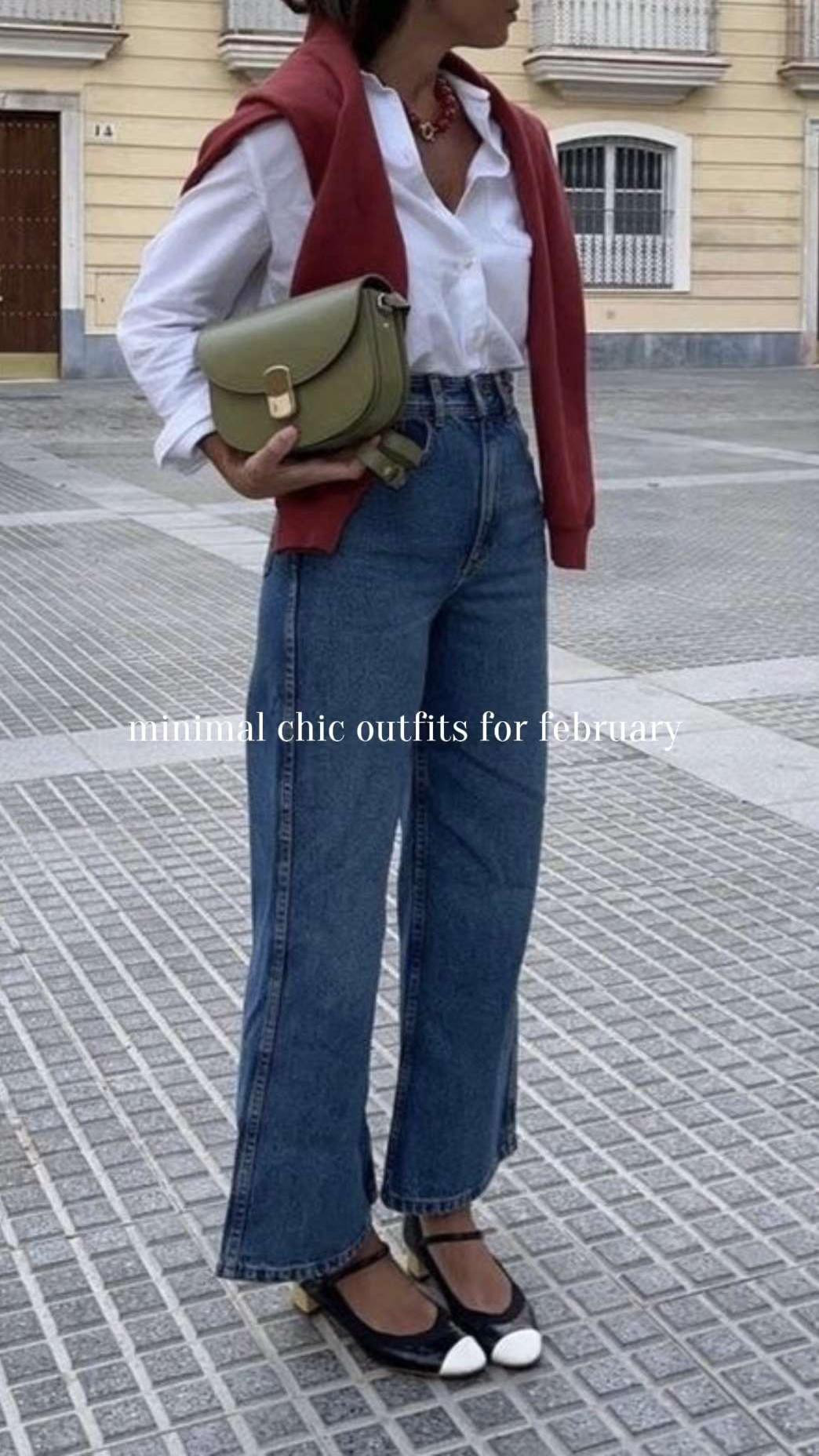 Minimal Chic outfits to wear this February. From pinks and reds, classic denim, scarf jackets, skirts and more.  

 #LTKgrwm #LTKootd #LTKWorkwear