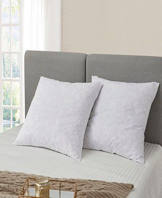 Feather Euro Square Pillow - 2 Pack | Macys (US)