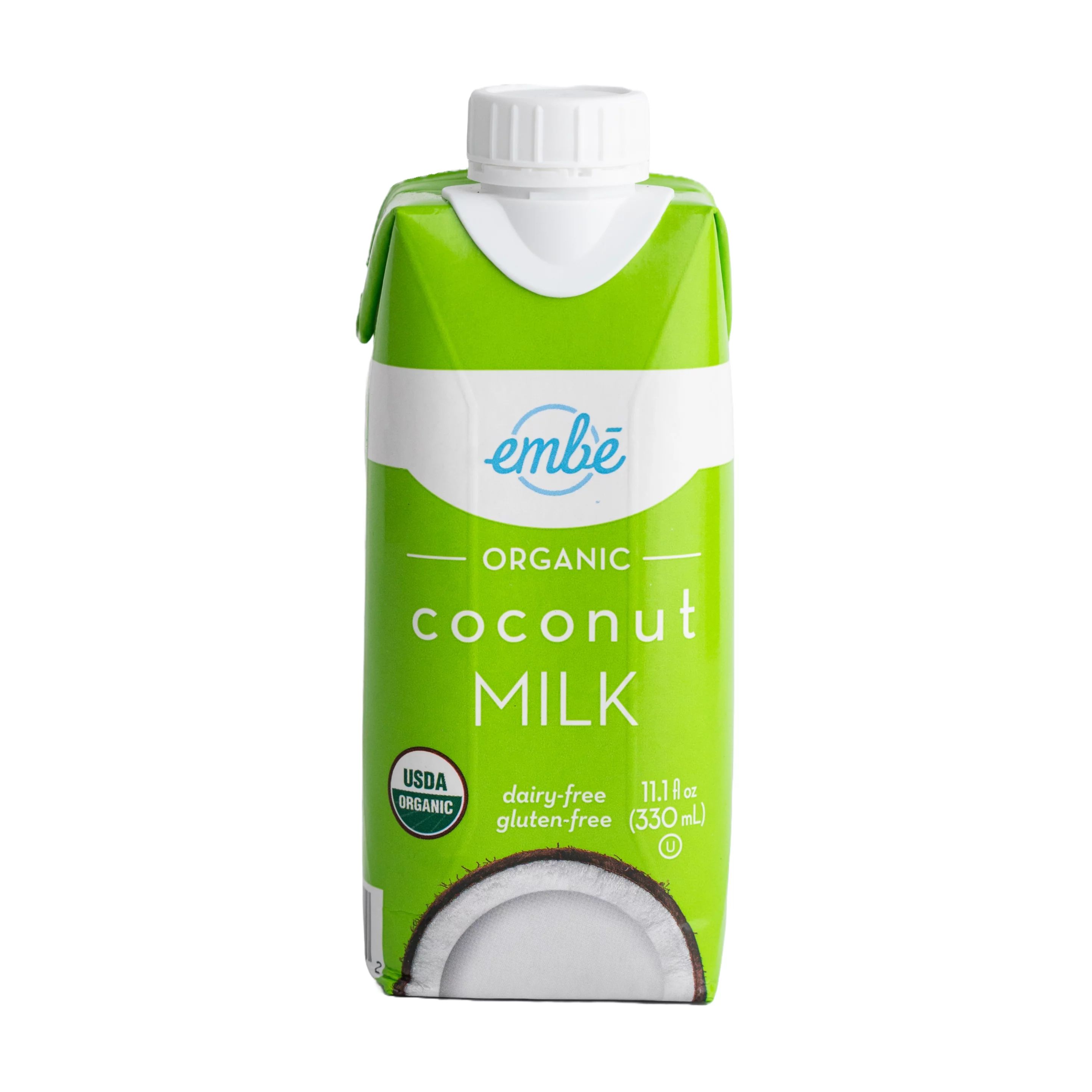 embē Organic Unsweetened Dairy-Free Coconut Milk, 11.1 fl oz. | Walmart (US)