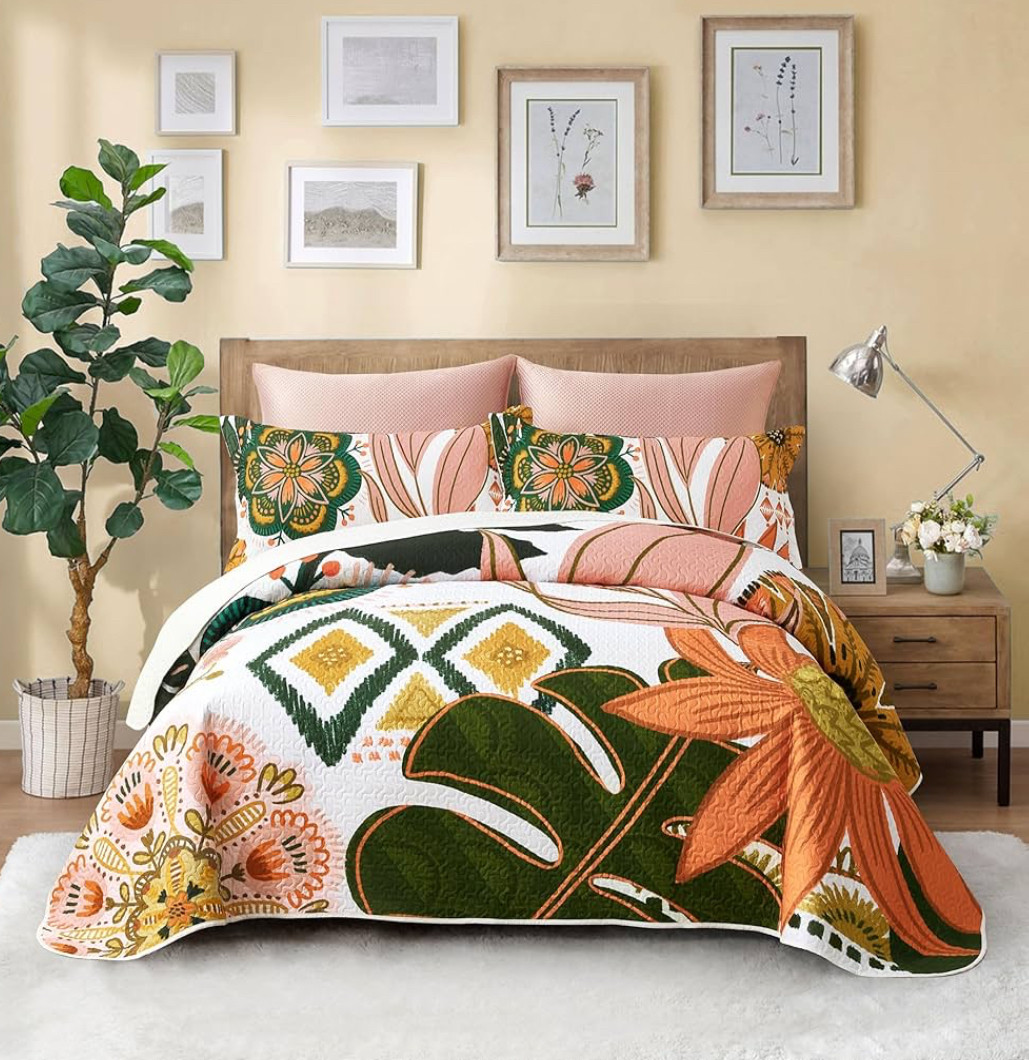 Super excited to get this home and on my bed!  Fun Summer bedroom style coming soon to the Huffman house. 

 

#LTKHome #LTKSaleAlert #LTKStyleTip
