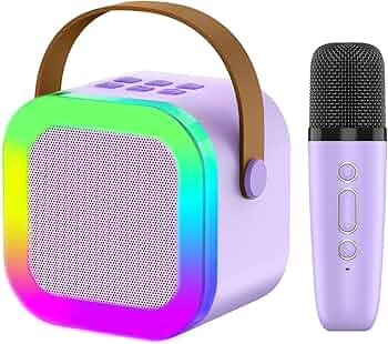 Kids Karaoke Microphone Machine Toy, 4-12 Years Old Girls Christmas Birthday Gift for Girls, Kara... | Amazon (US)