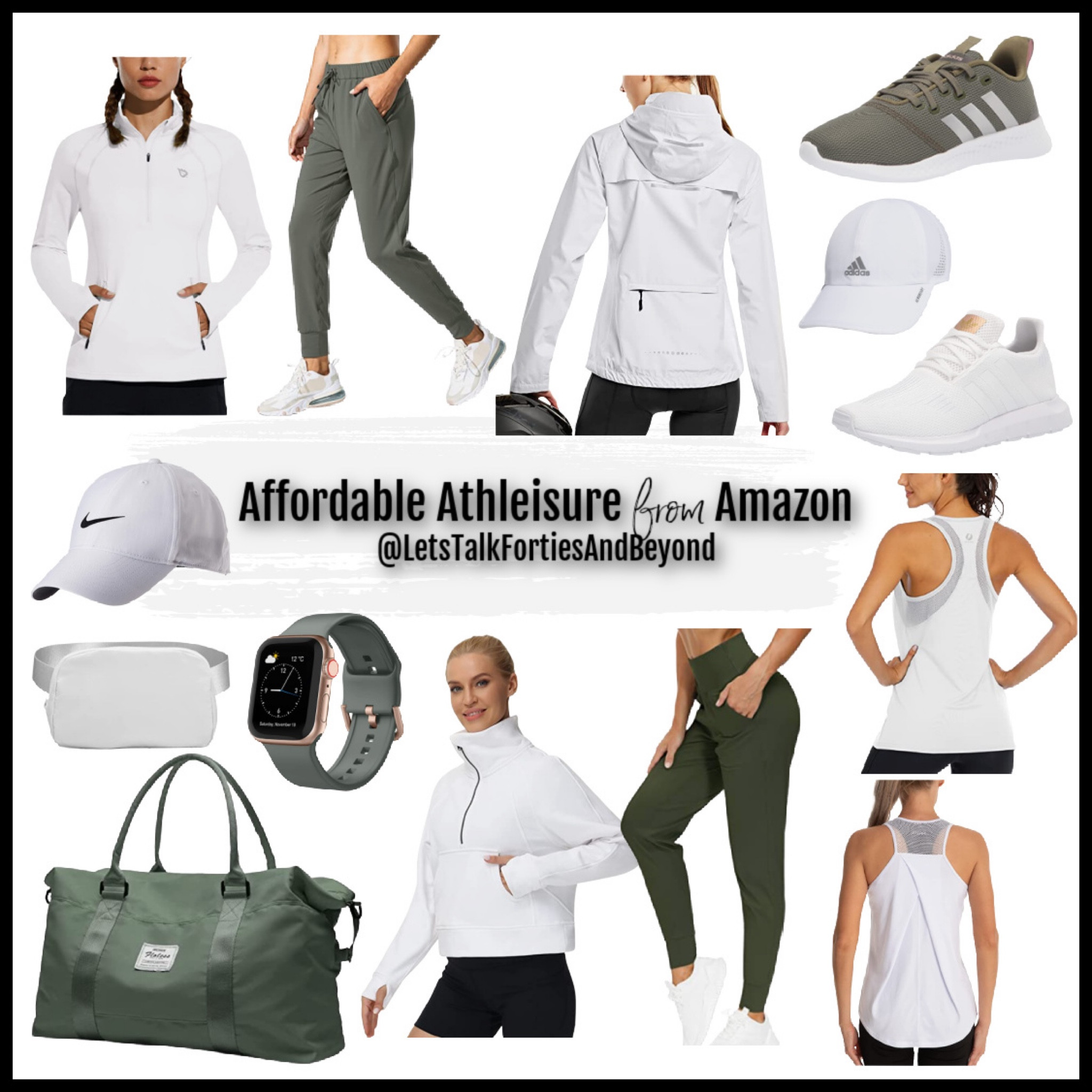 Bringing you more affordable Athleisure styles from Amazon! This time I’m turning to my other favorite combo, olive green and white 🤍 

Do you have a favorite color combo for your workout outfits? 

Click below to shop ⬇️

#LTKathleisure #LTKworkoutstyle #LTKworkoutoutfit #LTKsneakers #LTKadidas #LTKaffordablestyle #LTKaffordableathleisure #LTKadidassneakers #LTKwhiteoutfit #LTKamazonfinds #LTKamazonfinds #LTKspringstyle #LTKolivegreenstyle #LTKolivegreenathleisurestyle #LTKjoggers #LTKaffordableworkoutstyle #LTKamazonathleisure
#LTKstyleover40 #LTKstyleover50 #LTKfashionover40 #LTKfashionover50

#LTKshoecrush #LTKstyletip #LTKfit