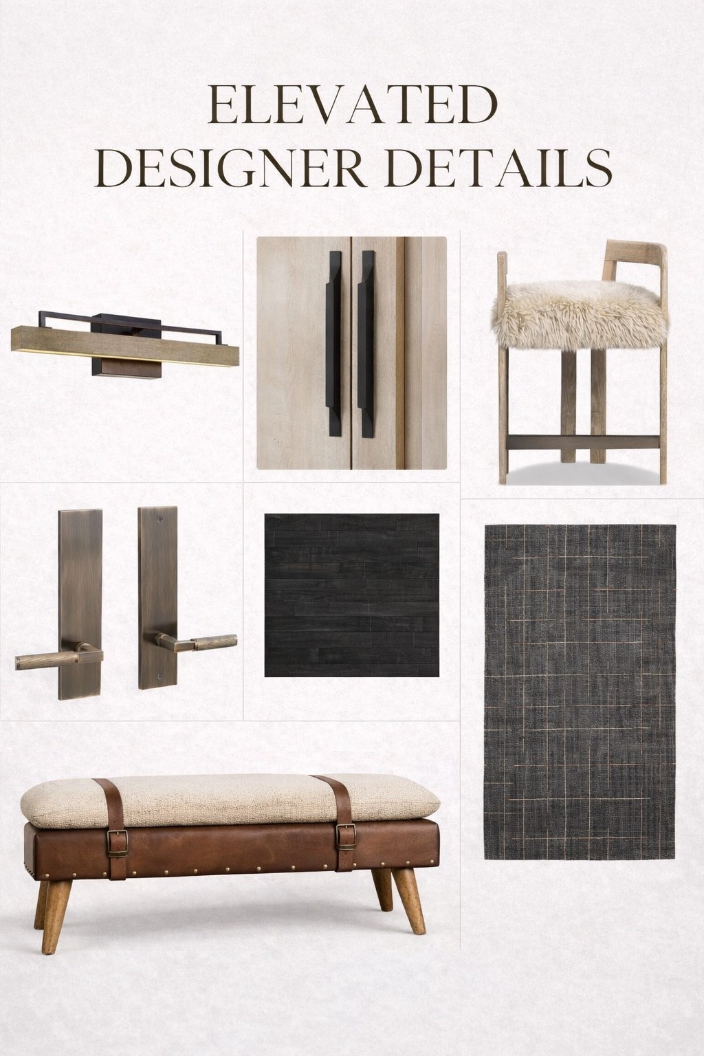 These are the pieces that instantly elevate a space without feeling overdone. Clean lines, warm metals, and rich textures that give that designer look without needing a full remodel. The kind of details that make everything feel intentional 🤎


#LTKHome #LTKSaleAlert