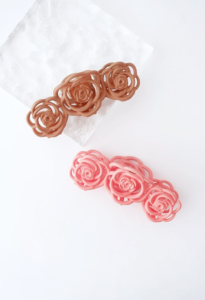 Rose Cutwork Hair Clip | Chicwish