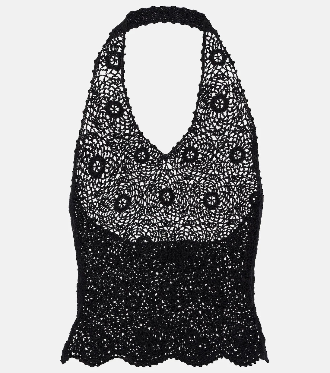 Ventura crochet halterneck cotton top | Mytheresa (US/CA)