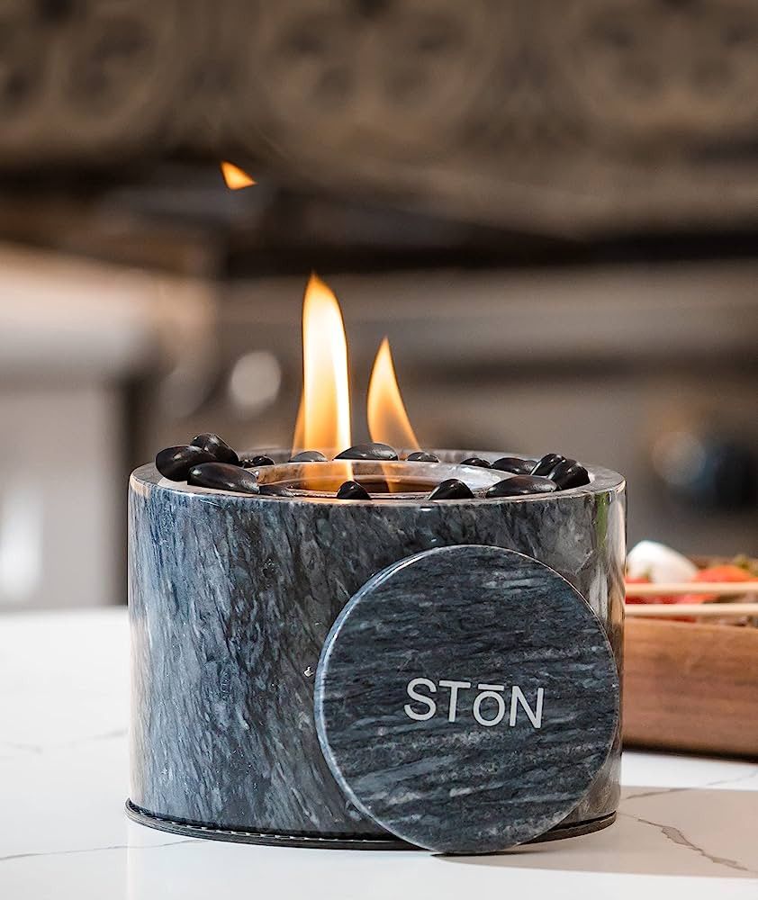 Stonhome Tabletop Fire Pit Bowl -  The Original Marble Portable Fireplace, Indoor Outdoor, Mini ... | Amazon (US)