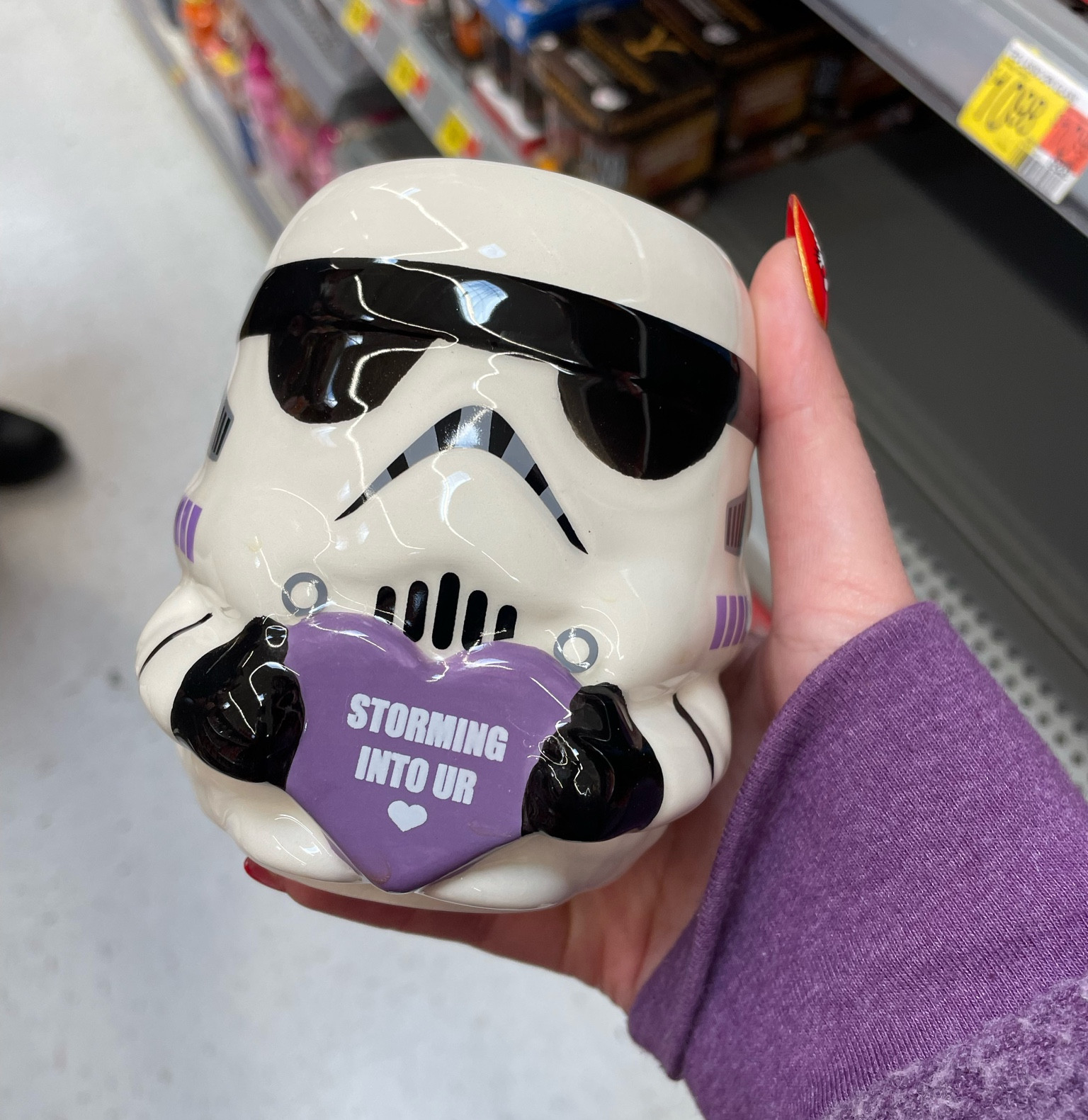 The cutest mug for all your purple Star Wars lovers for Vday 💜✨

#LTKFind #LTKGiftGuide