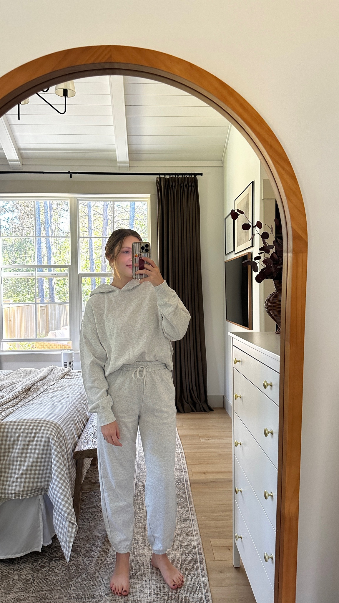 The comfiest sweat set from Old Navy! This is the Light Heather Gray and I’m wearing a small top and bottoms 

#LTKFindsUnder50 #LTKStyleTip #LTKSaleAlert