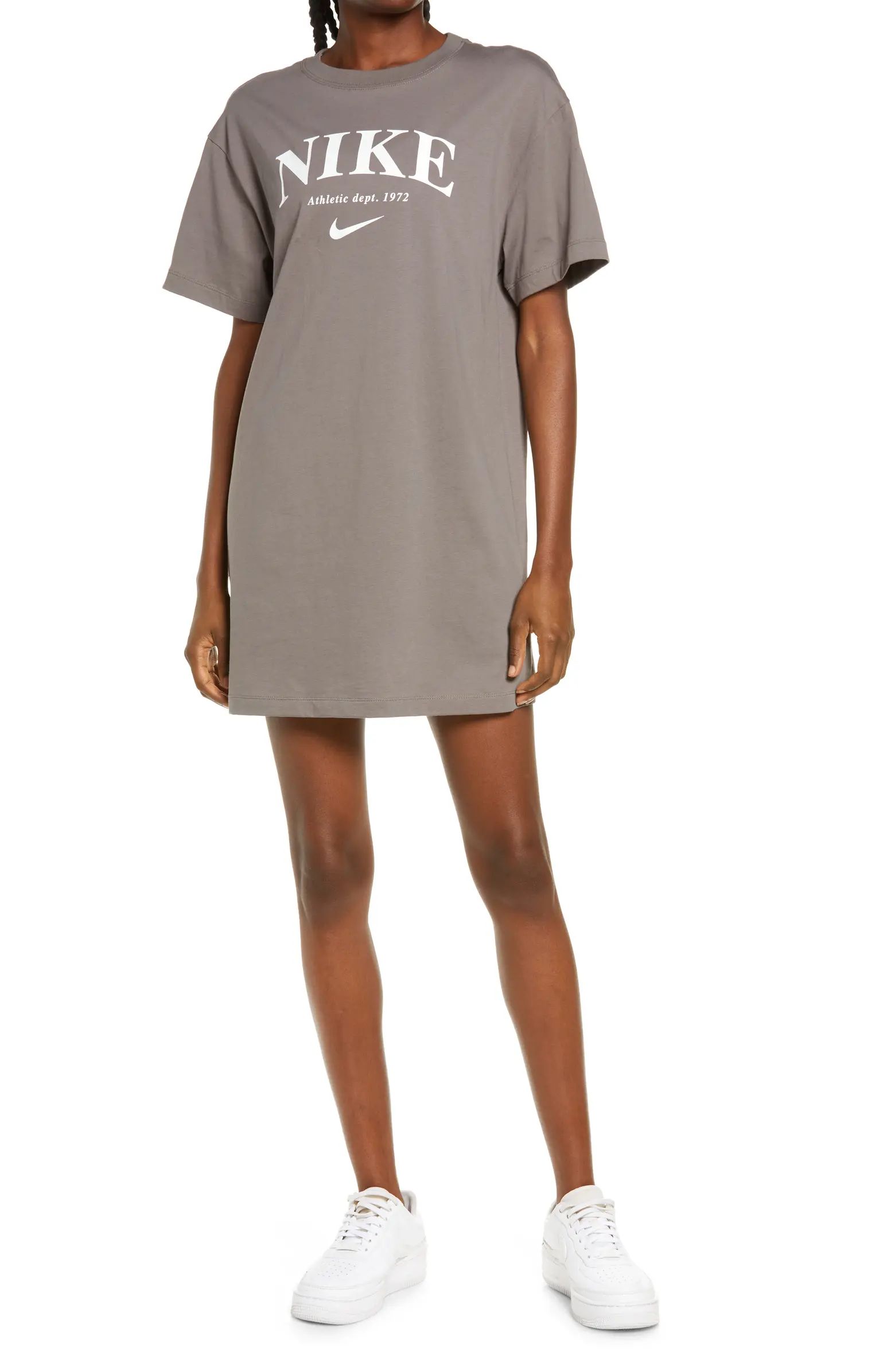 Sportswear Cotton Graphic T-Shirt Dress | Nordstrom