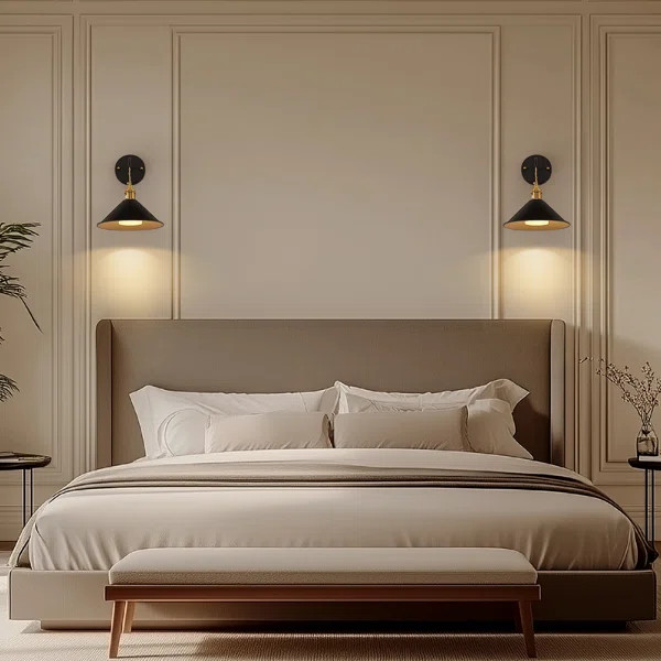 Modern Wall Sconce 2-Pack | Wayfair North America