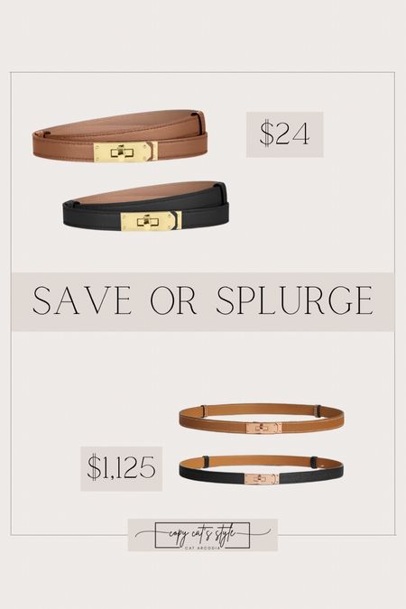 Save or Splurge look for less Amazon belt

#LTKfindsunder50 #LTKover40 #LTKstyletip