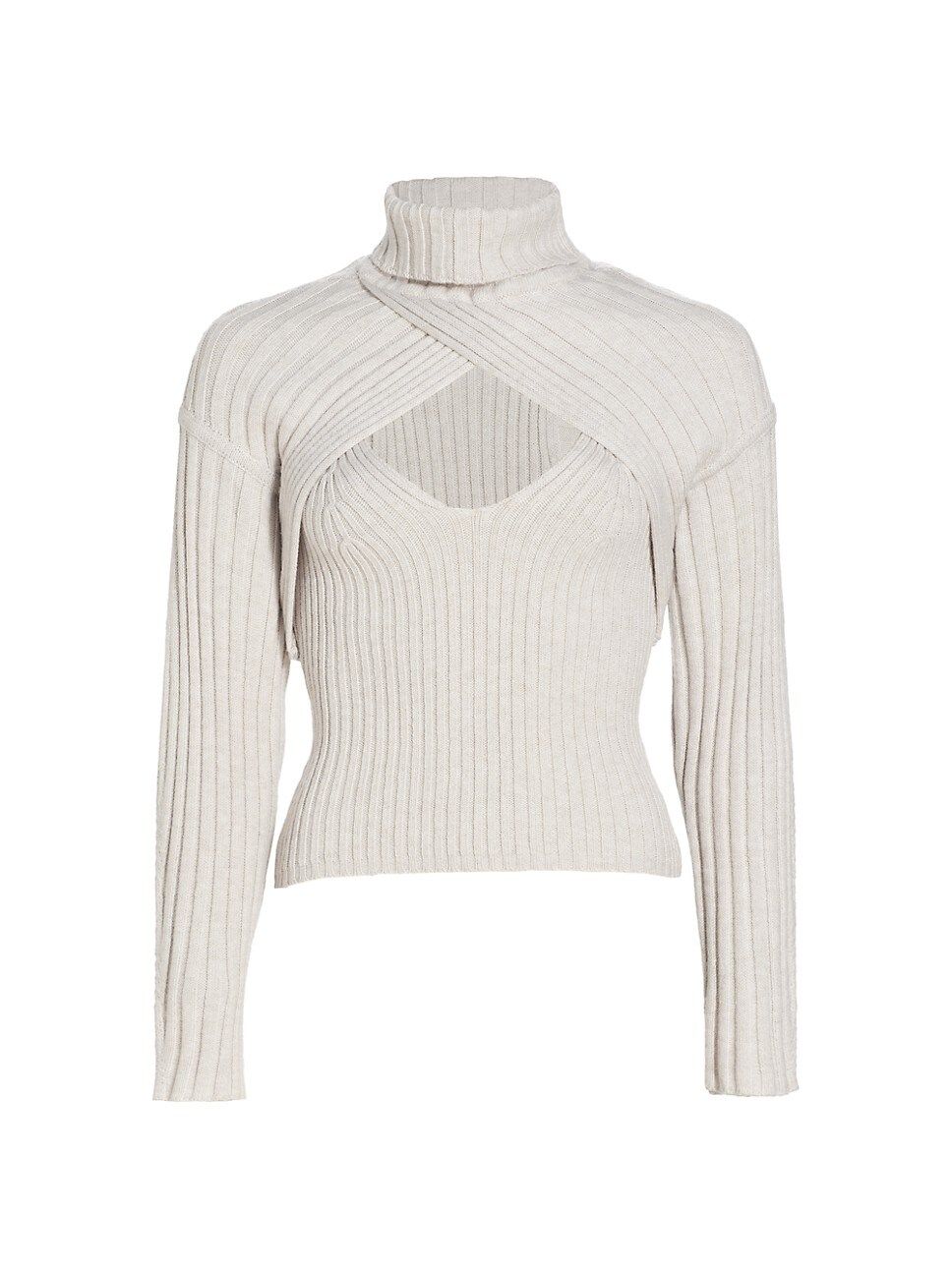 Soraya Ribbed Turtleneck Sweater curated on LTK