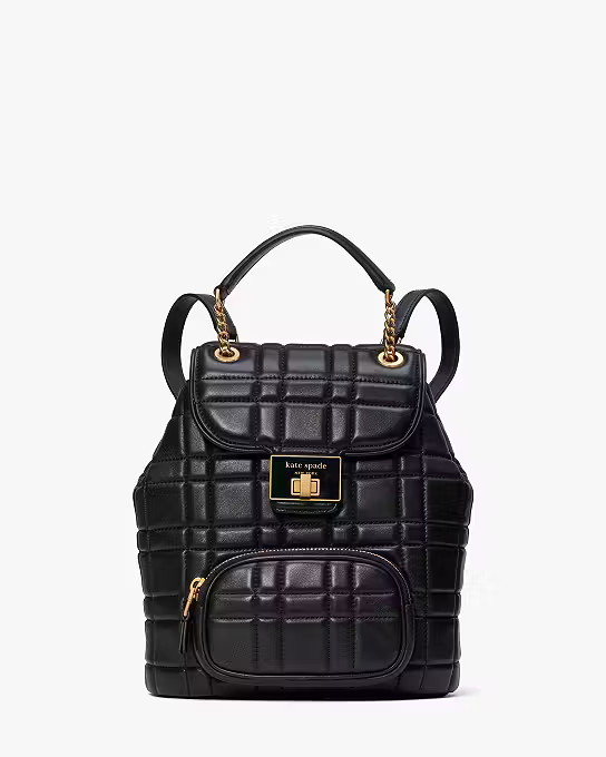 Evelyn Quilted Small Backpack | Kate Spade (US)