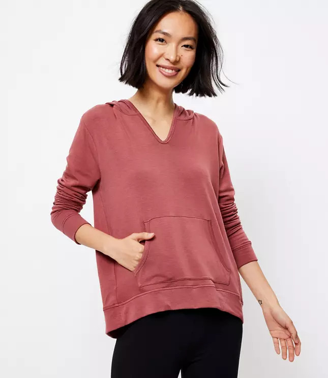 Lou & Grey Signature Softblend Hoodie Top | LOFT | LOFT