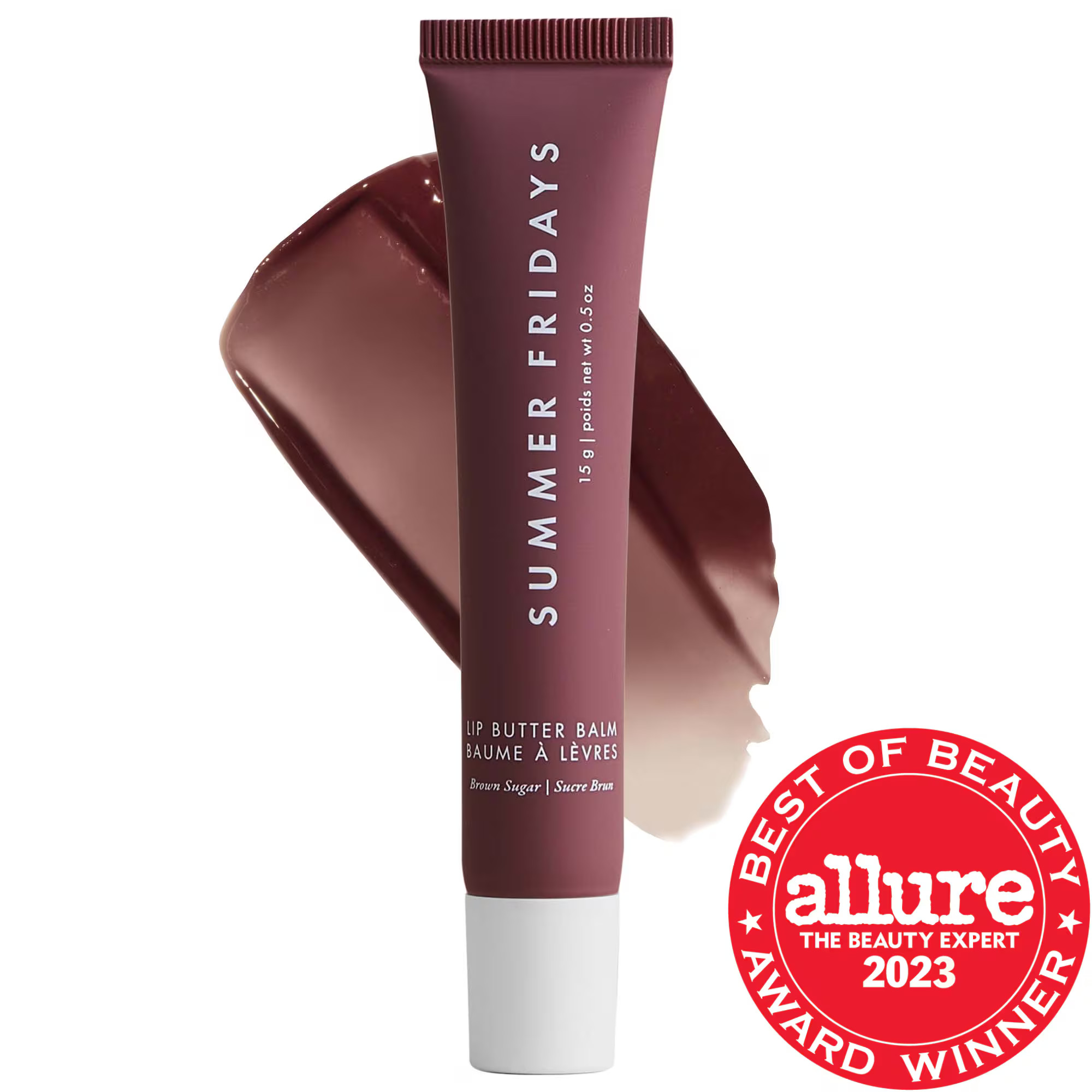 Summer Fridays Lip Butter Balm for Hydration & Shine Brown Sugar | Sephora (US)