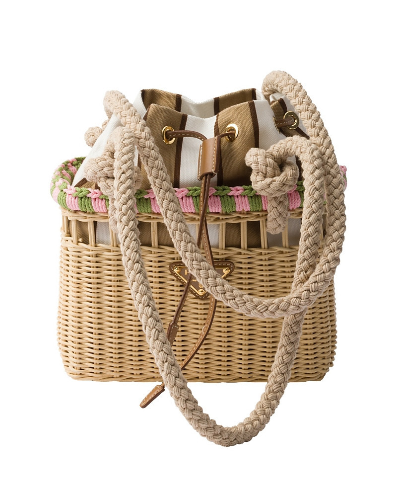 Prada Mini Wicker Bag | Bloomingdale's (US)
