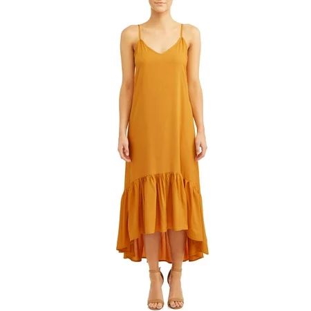 Women's Ruffle Maxi Dress | Walmart (US)