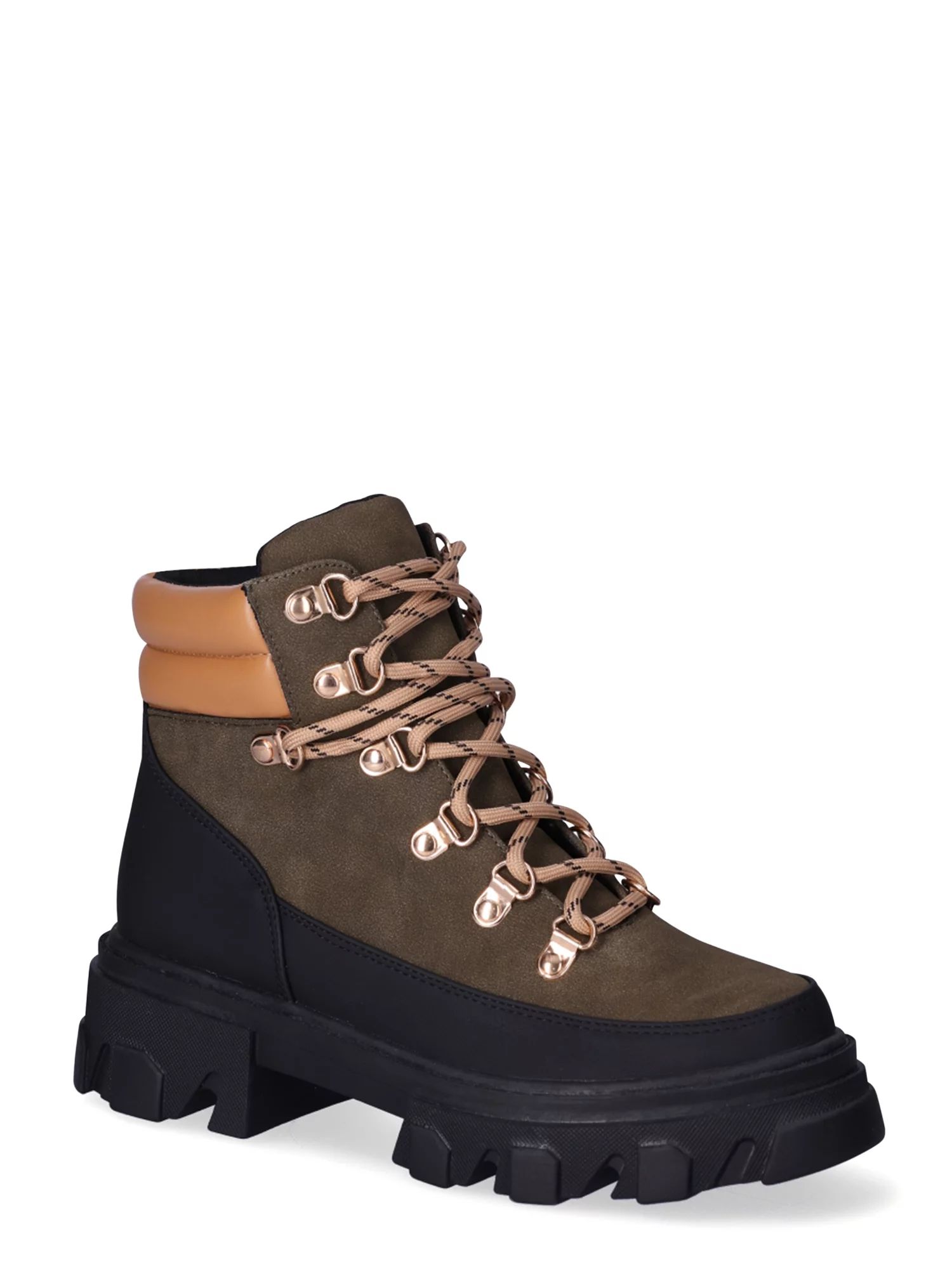 PORTLAND by Portland Boots Company Women's Lace Up Hiker Boots | Walmart (US)