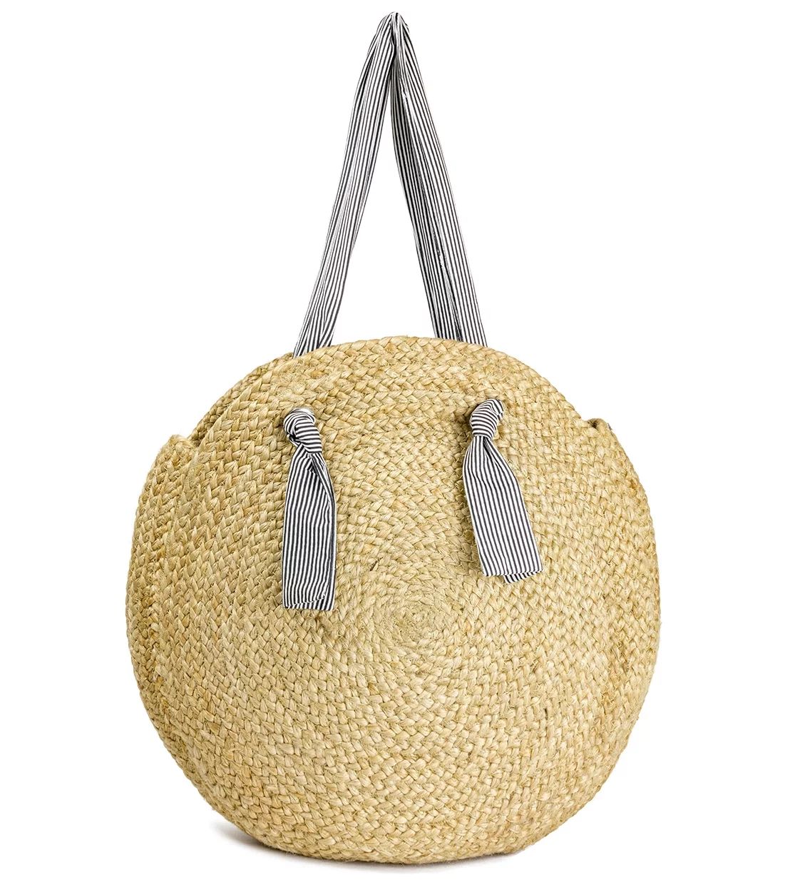 MagidMagid Women's Large Straw Circle Bag with Cotton Handles NaturalUSD$30.00(3.4)3.4 stars out ... | Walmart (US)