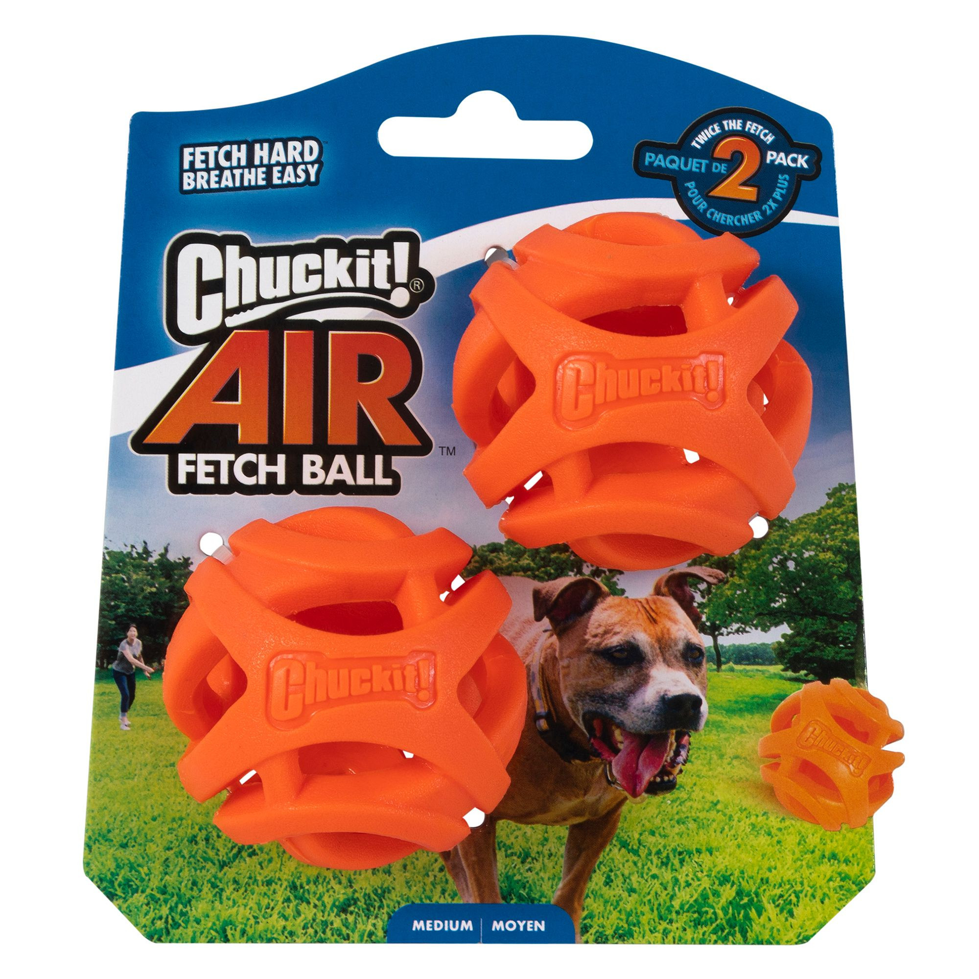 Chuckit!® Air Fetch Ball Dog Toy - 2 Pack | PetSmart