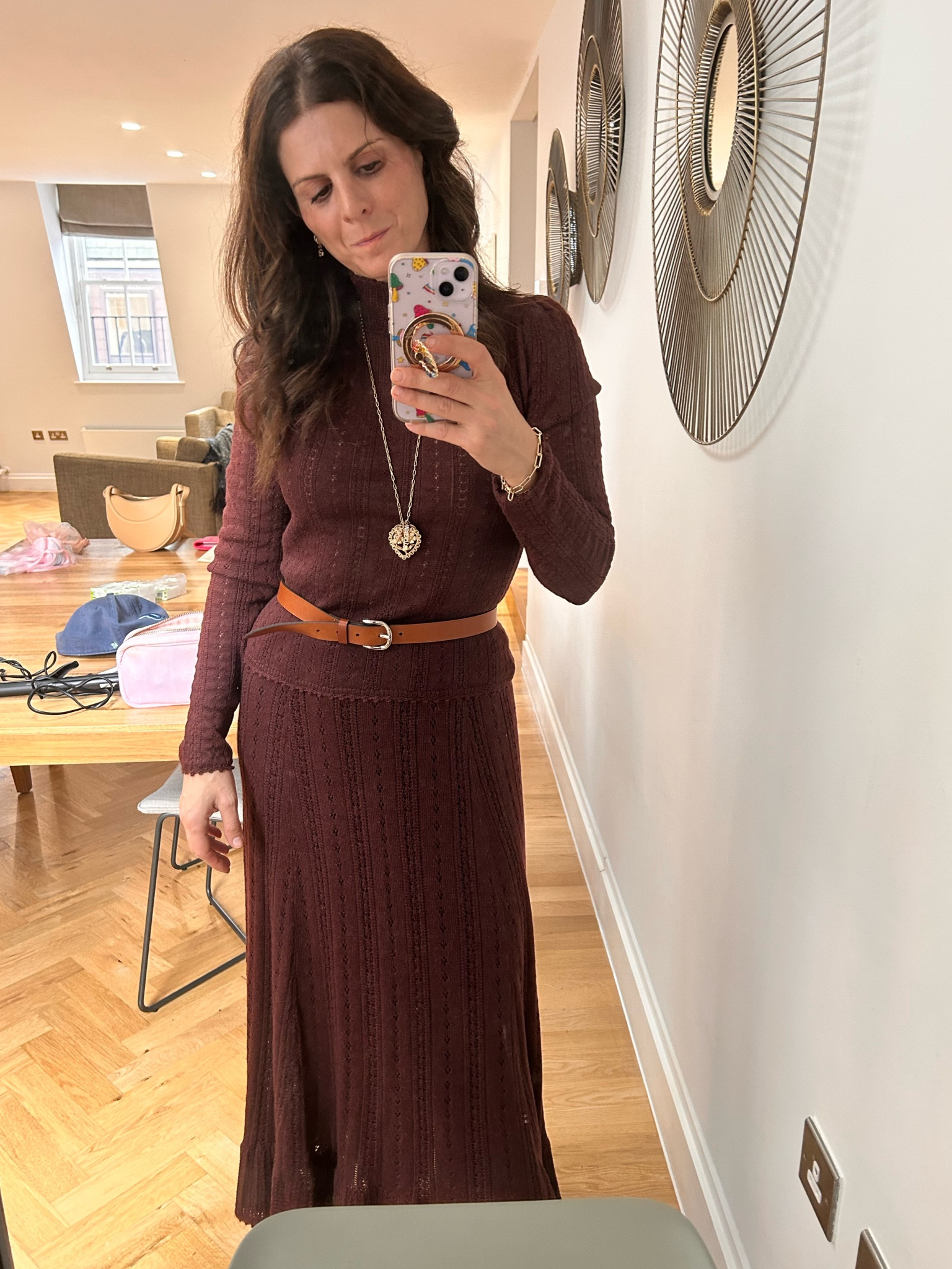  Cozy and chic knit set 