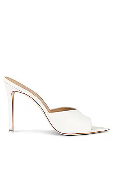 BLACK SUEDE STUDIO Bella Mule in White Leather from Revolve.com | Revolve Clothing (Global)