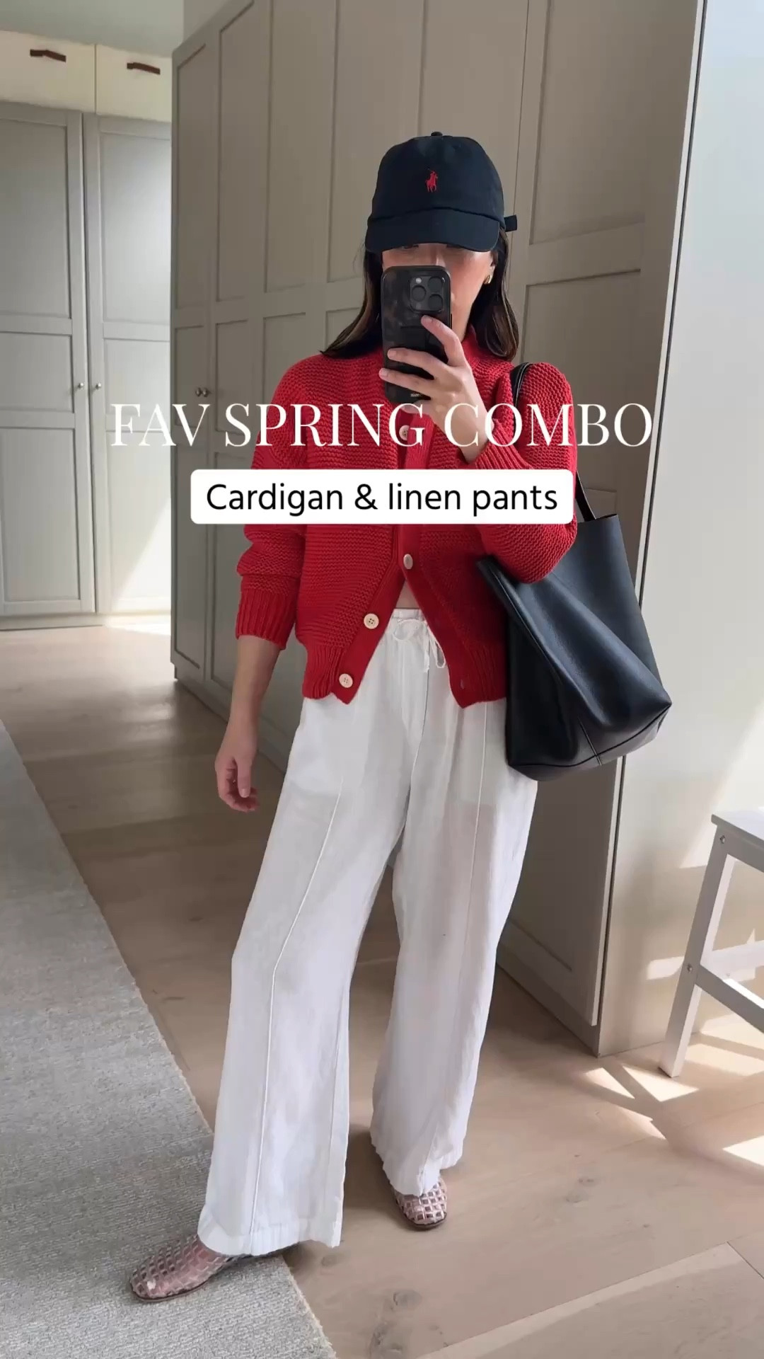 Fav spring outfit combo: cardigan & linen pants 

Alex Mill cardigan xs
Gap Factory linen pants petite xs
Amazon jelly flats 5
Mansur Gavriel tote
Polo Ralph Lauren hat
Quince earrings
Dorsey James necklace 15”

Petite style, spring outfits 2026, mom style 



#LTKmomlife #LTKPetite #LTKootd