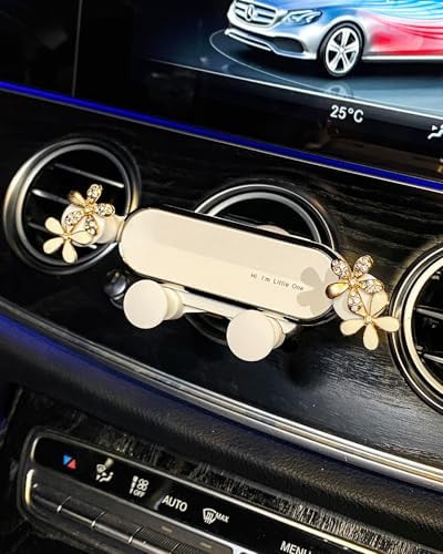 BNTR Car Cellphone Holder Camellia Stocking Stuffers Elegant Flower Air Vent Phone Holder Vehicle... | Amazon (US)