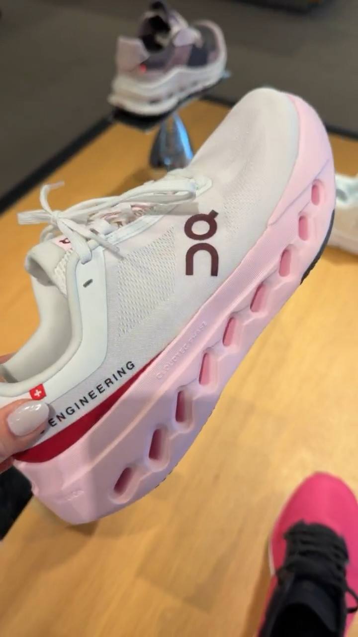 Nordstrom new arrivals, Spring sneakers, pink sneakers, cloudsurfer running shoes, annabrstyle

#LTKOver40