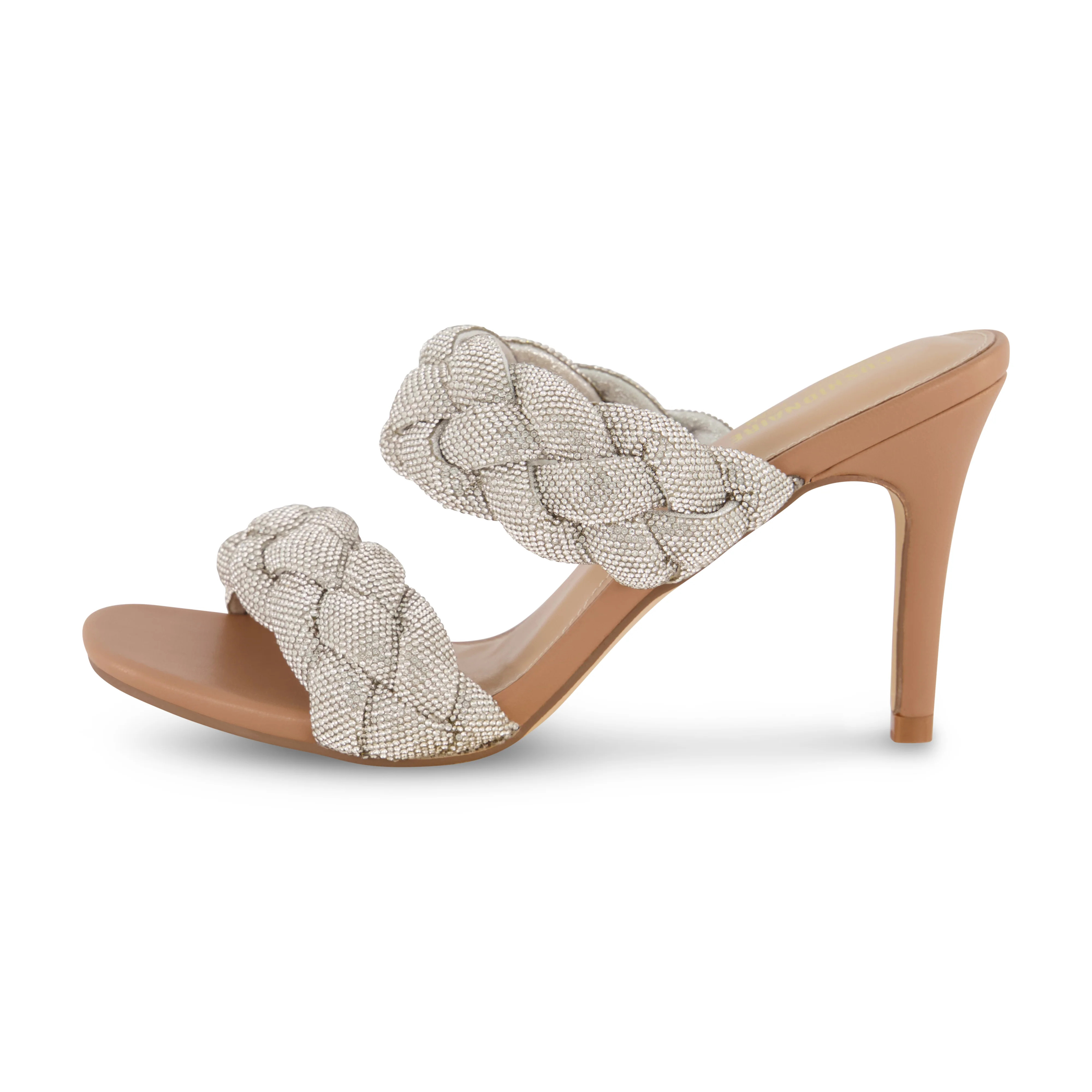 Sparkle Braided Rhinestone Dress Heel | Cushionaire