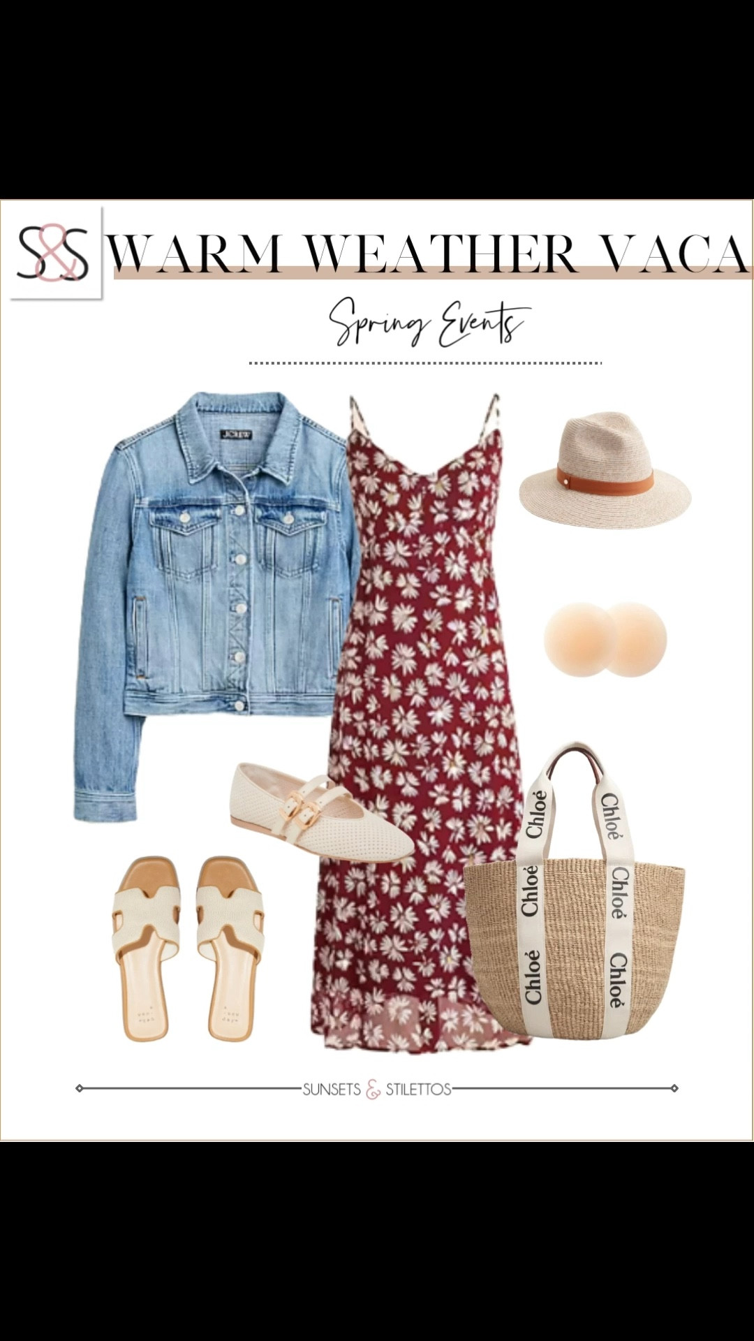 Loving this floral dress for spring break vacation! Layer with a jean jacket for a great Resort look!

Sunsets and Stilettos, travel, flats

#LTKTravel #LTKStyleTip #LTKWorkwear