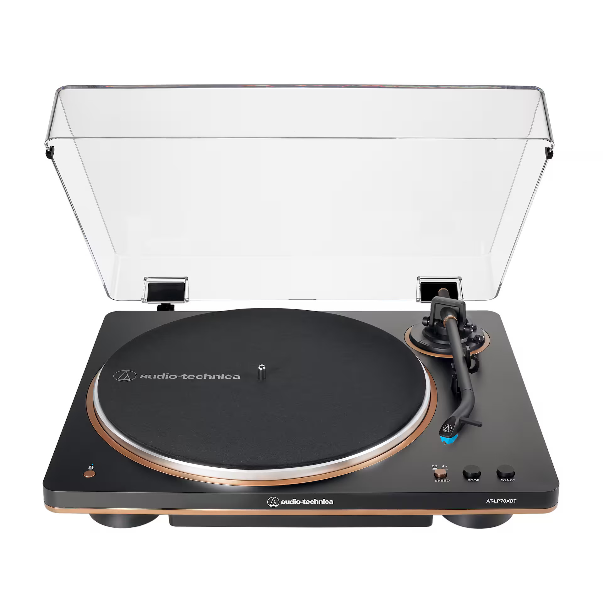Audio-Technica - Audio Technica AT-LP70XBT-BZ Wireless Turntable - Black | Best Buy U.S.