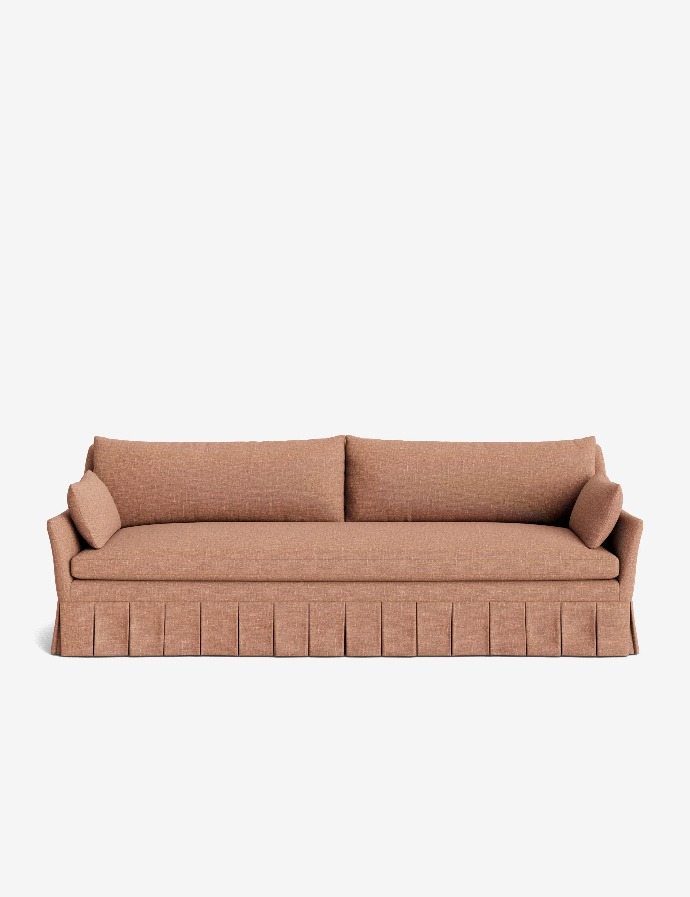 Portola Pleated Sofa | Lulu and Georgia 