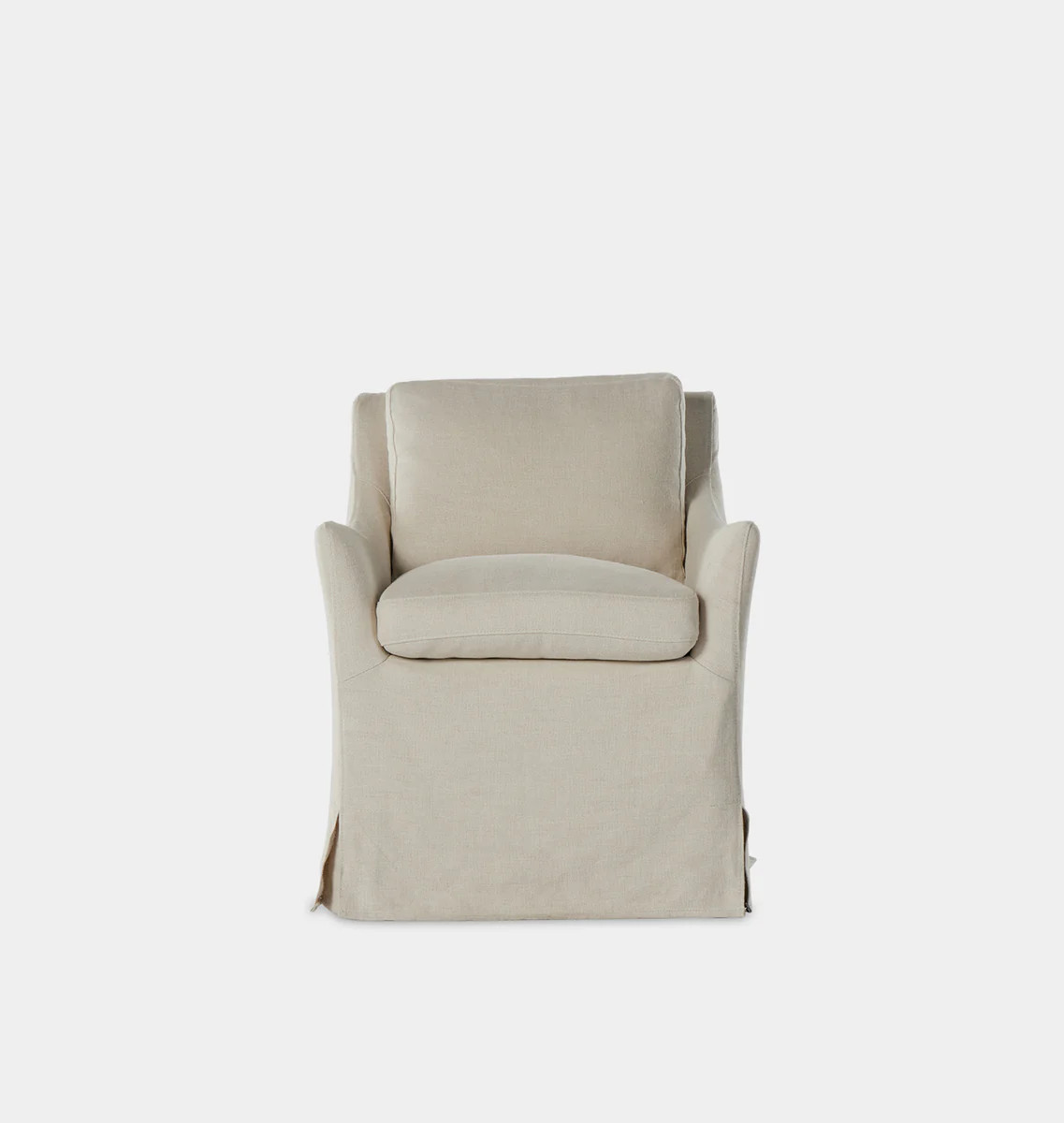 Danny Slipcovered Dining Chair | Amber Interiors