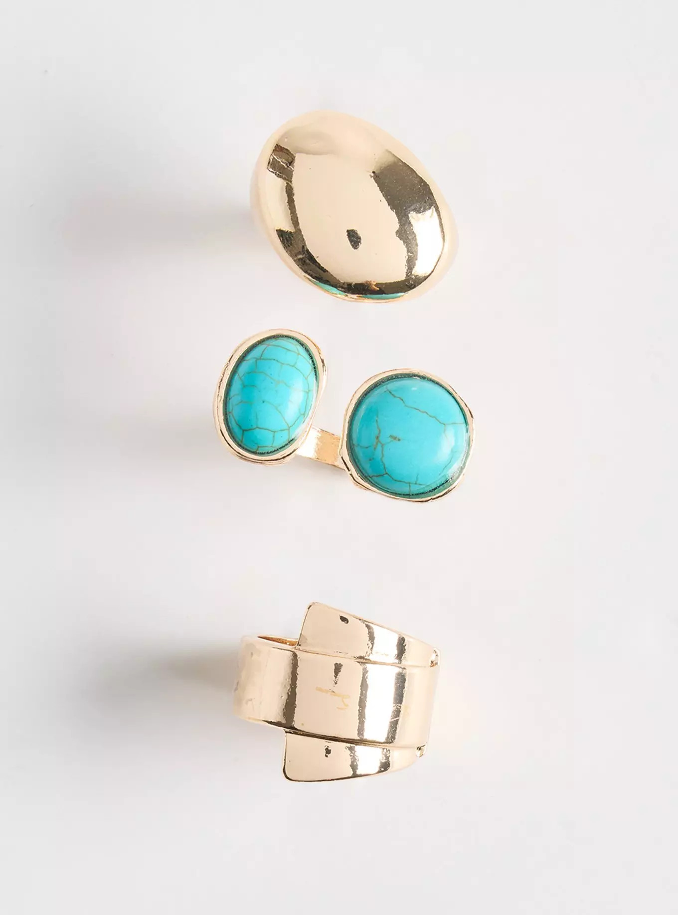 Statement Turquoise Ring Set | Torrid (US & Canada)