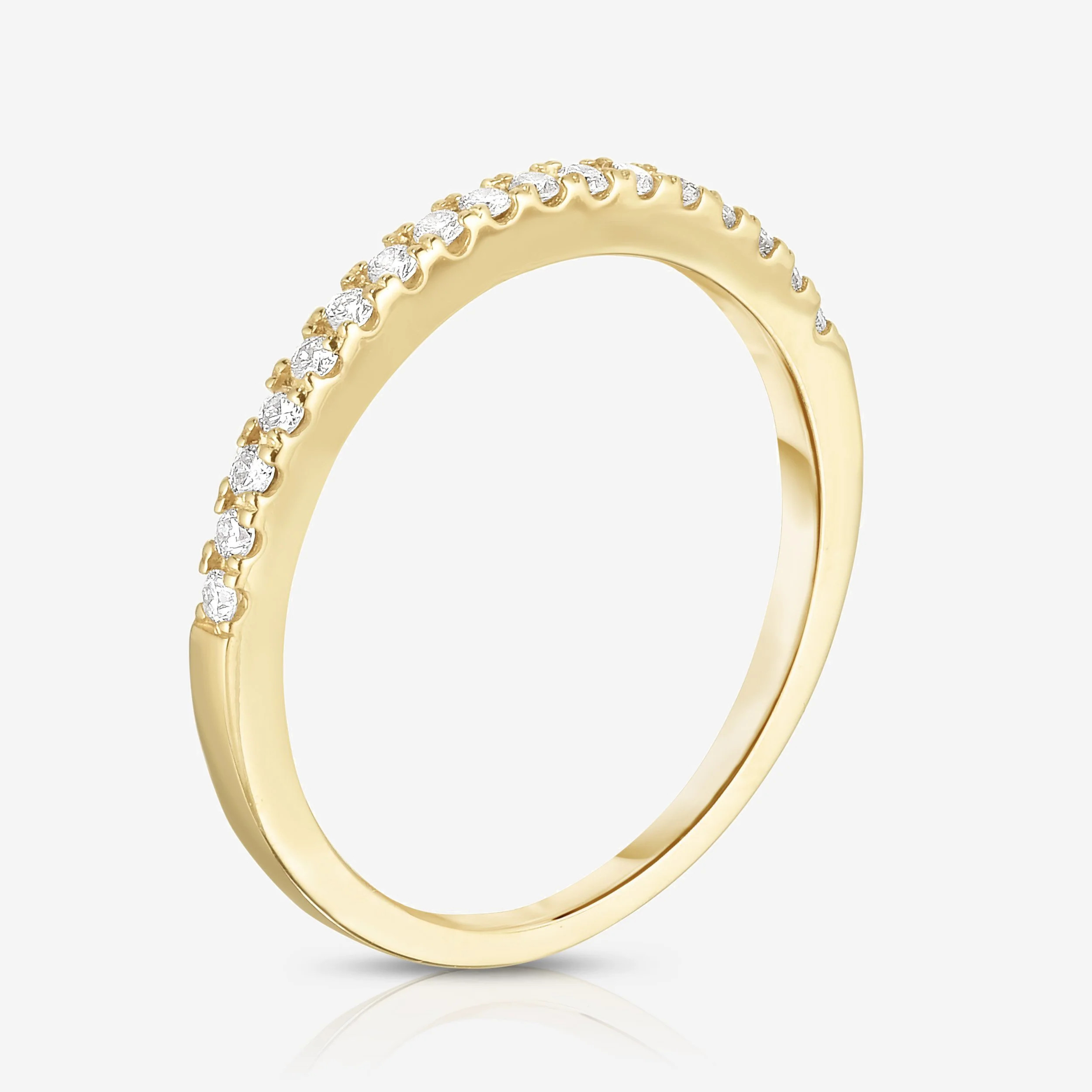 Stackable Pavé Diamond Ring | Ring Concierge
