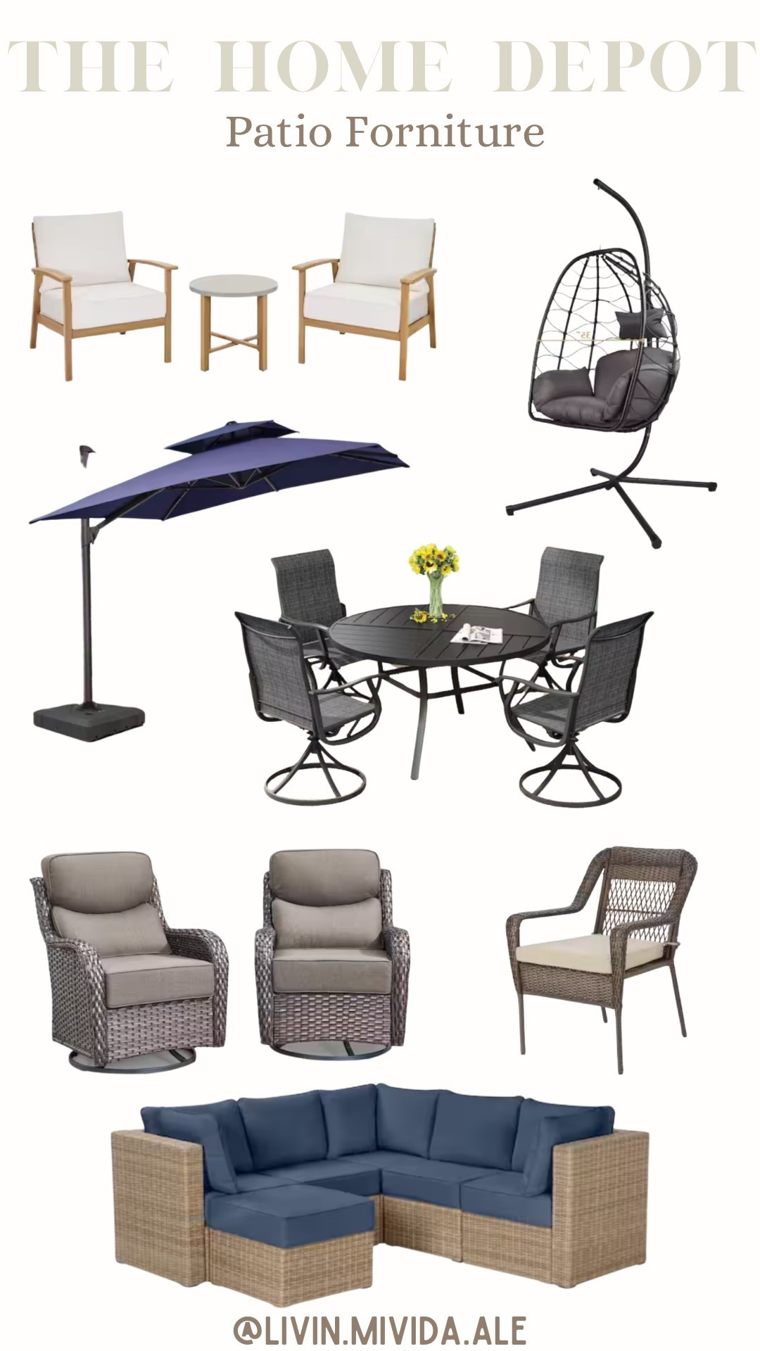 Patio forniture 🫶🏼

#thehomedepot #forniture #homeessentials

#LTKstorytime #LTKHome #LTKSeasonal