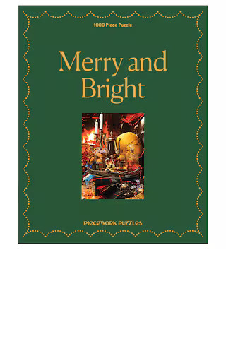 Piecework Merry & Bright 1000 Piece Puzzle from Revolve.com | Revolve Clothing (Global)