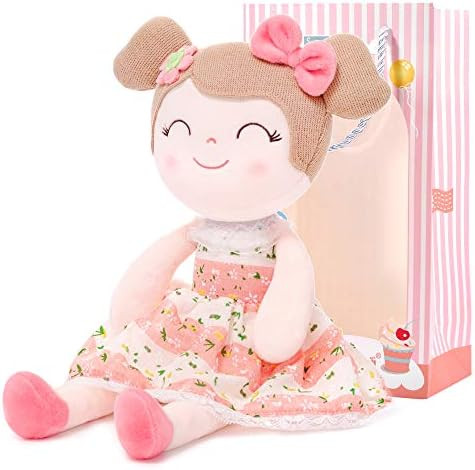 Gloveleya Baby Doll Baby Girl Gifts Cloth Dolls Kids Plush Toys 16'' with Box | Amazon (US)