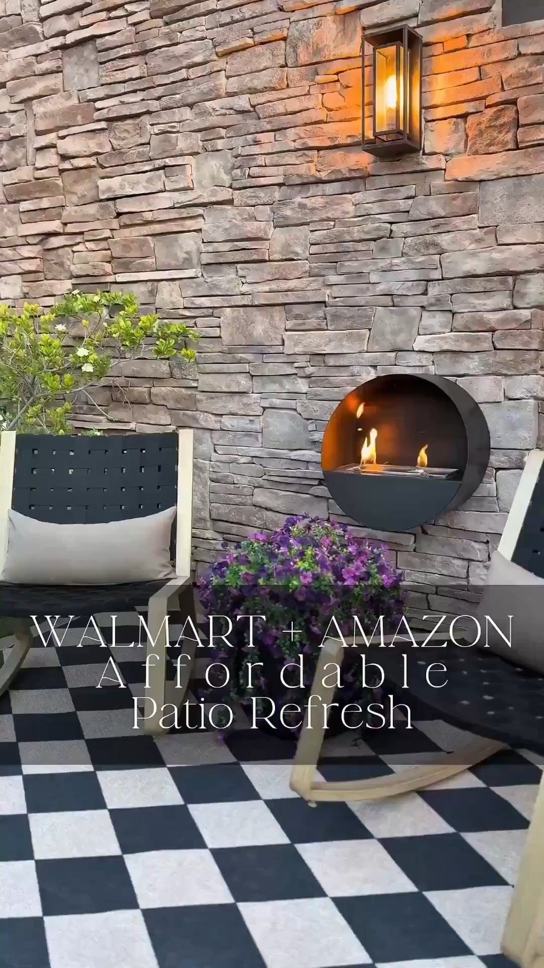 There’s nothing like a fresh patio moment for those crips fall moments✨ Starting with this 5-star rug that lays beautifully, paired with cozy rocking chairs in a thick woven pattern that’s just stunning! Oversized pots and these are faux flowers? They look so real!! And the pillows tie everything together so perfectly! 🤎

#WalmartFinds #AmazonHome #WalmartPatio #AmazonFinds #PatioRefresh #OutdoorLiving #SummerPatio #CozyPatio #PatioVibes 




#LTKFindsUnder50 #LTKFindsUnder100 #LTKHome