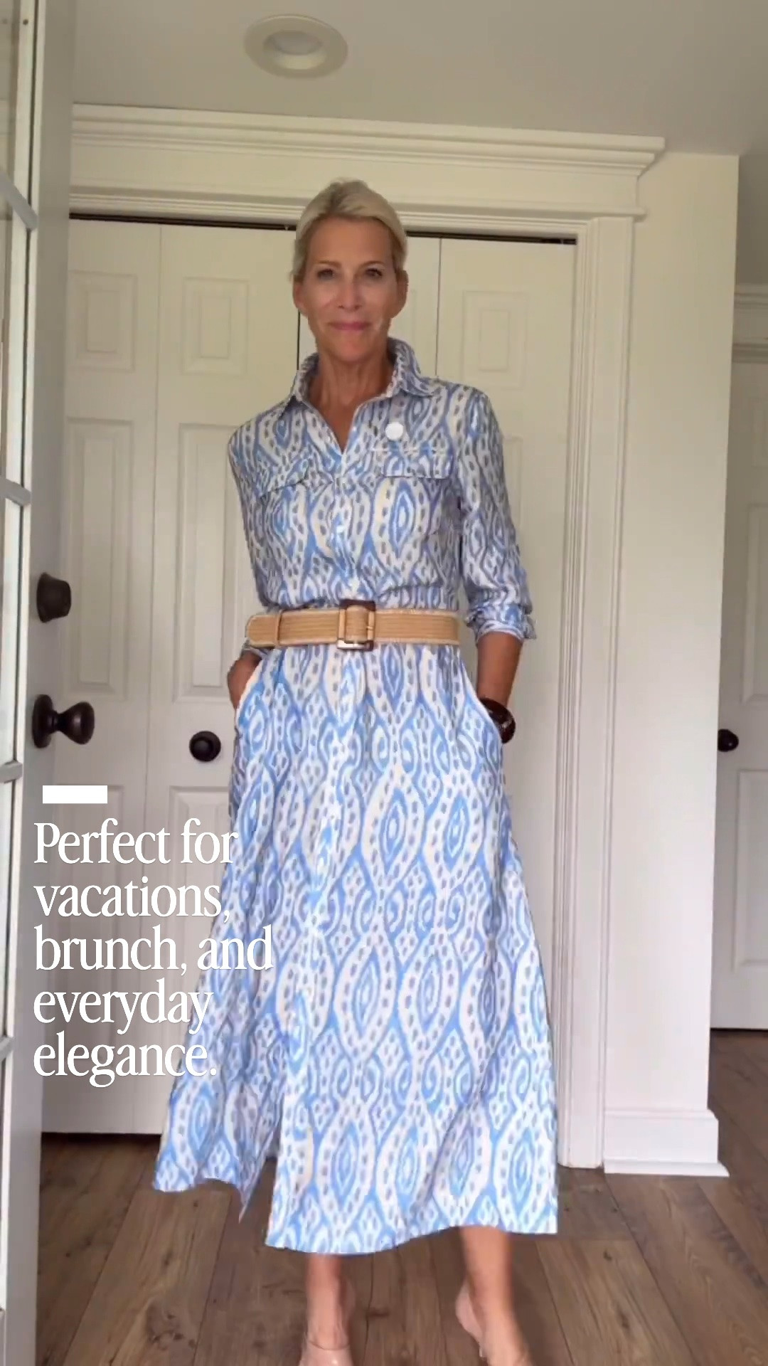 One dress, two completely different looks. Wear it with the matching tie belt for an effortless feel or swap in a raffia belt to define your waist and give it a polished update. It’s amazing how one accessory can completely transform the look.

👩‍💻 LTK PRO TIPS
❤️ Heart = Support my posts ;-)
🔖 Save = Get sale & restock alerts for the things you love!
📋 Lists = Keep favorites organized (List ideas: Christmas, Birthdays, and Vacations!)
📲 Share = Send lists and products to a friend (or your daughters like me).
💬 Comment = Ask me anything, and I’ll answer. ;-)

#LTKootd #LTKOver40 #LTKSaleAlert